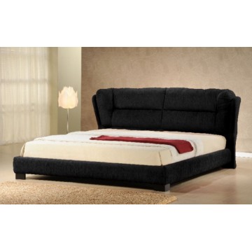 Faux Leather Bed LB1145 - BLACK